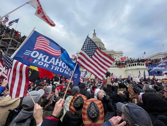US Trump Supporters Rally