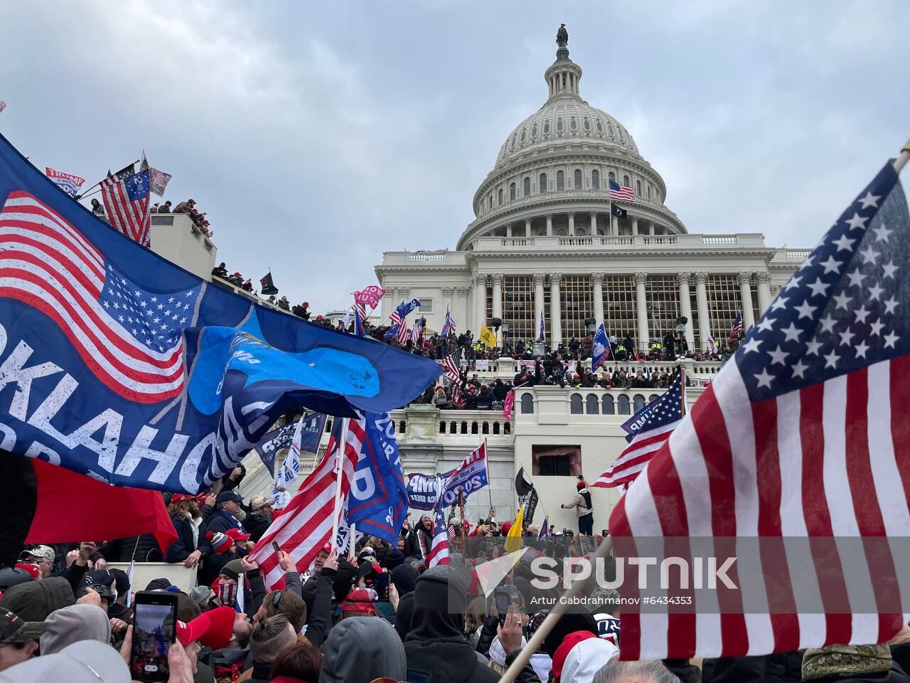 US Trump Supporters Rally