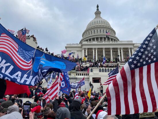 US Trump Supporters Rally