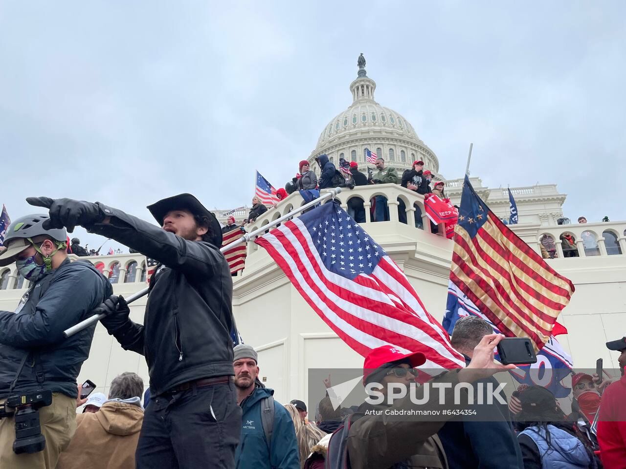 US Trump Supporters Rally