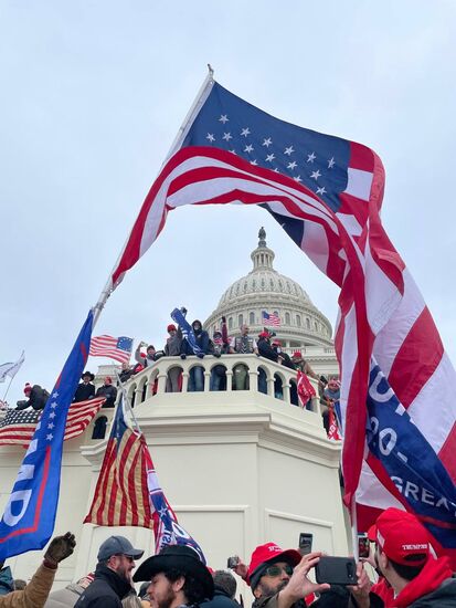 US Trump Supporters Rally