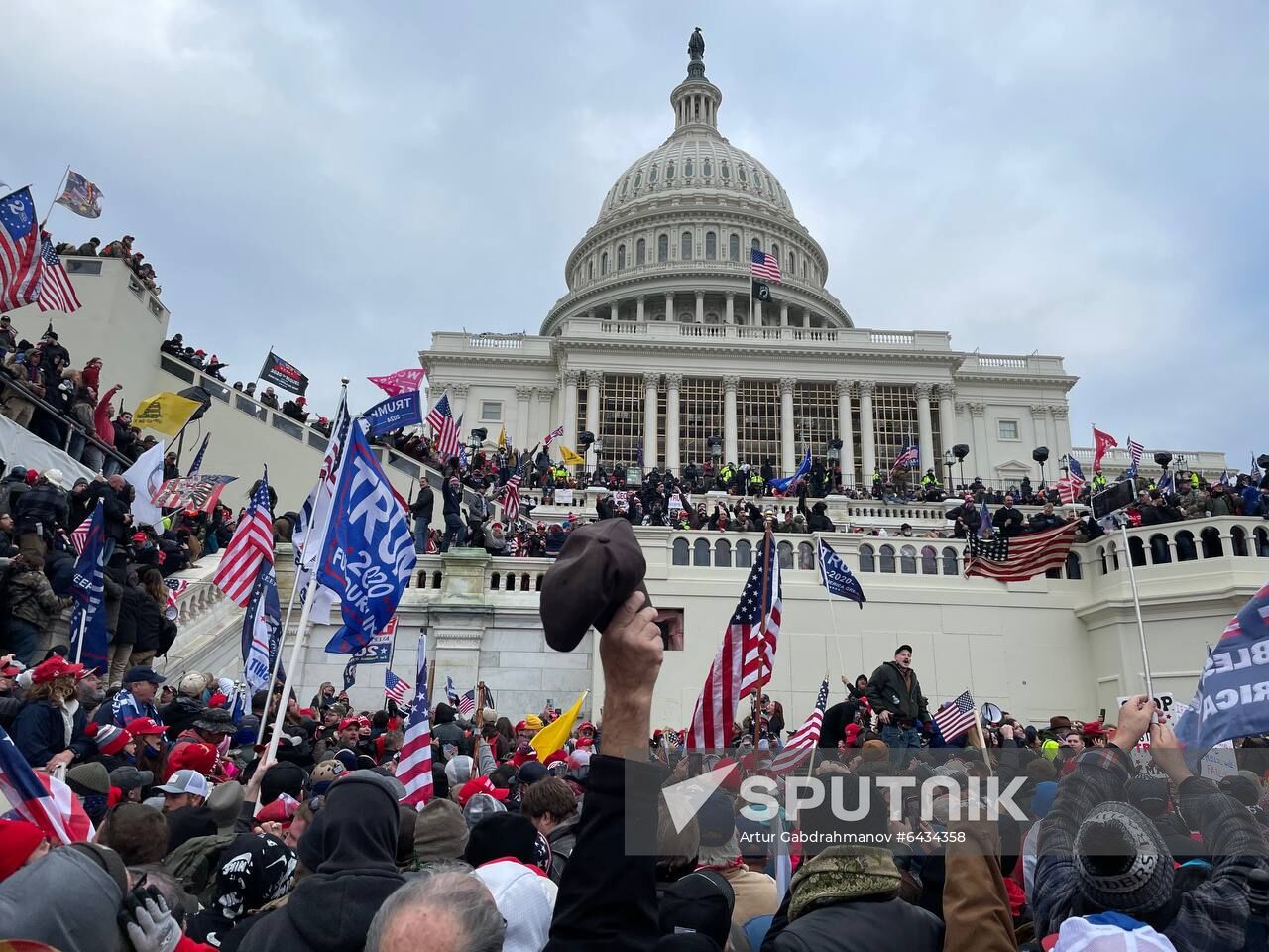 US Trump Supporters Rally