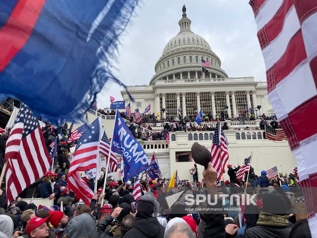 US Trump Supporters Rally