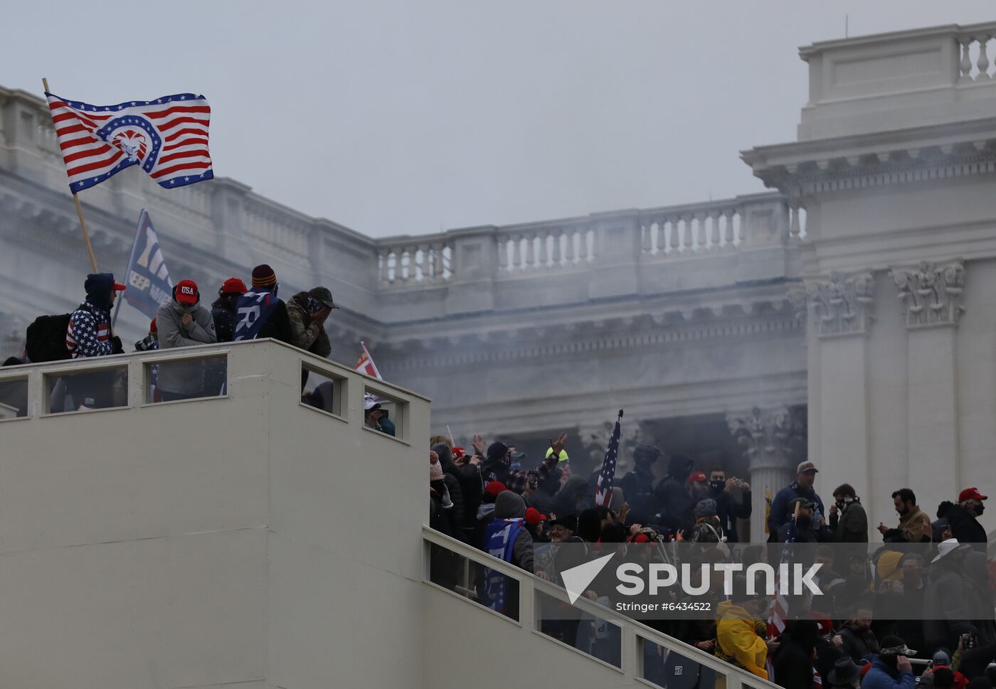 US Trump Supporters Rally