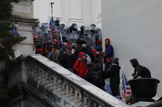 US Trump Supporters Rally
