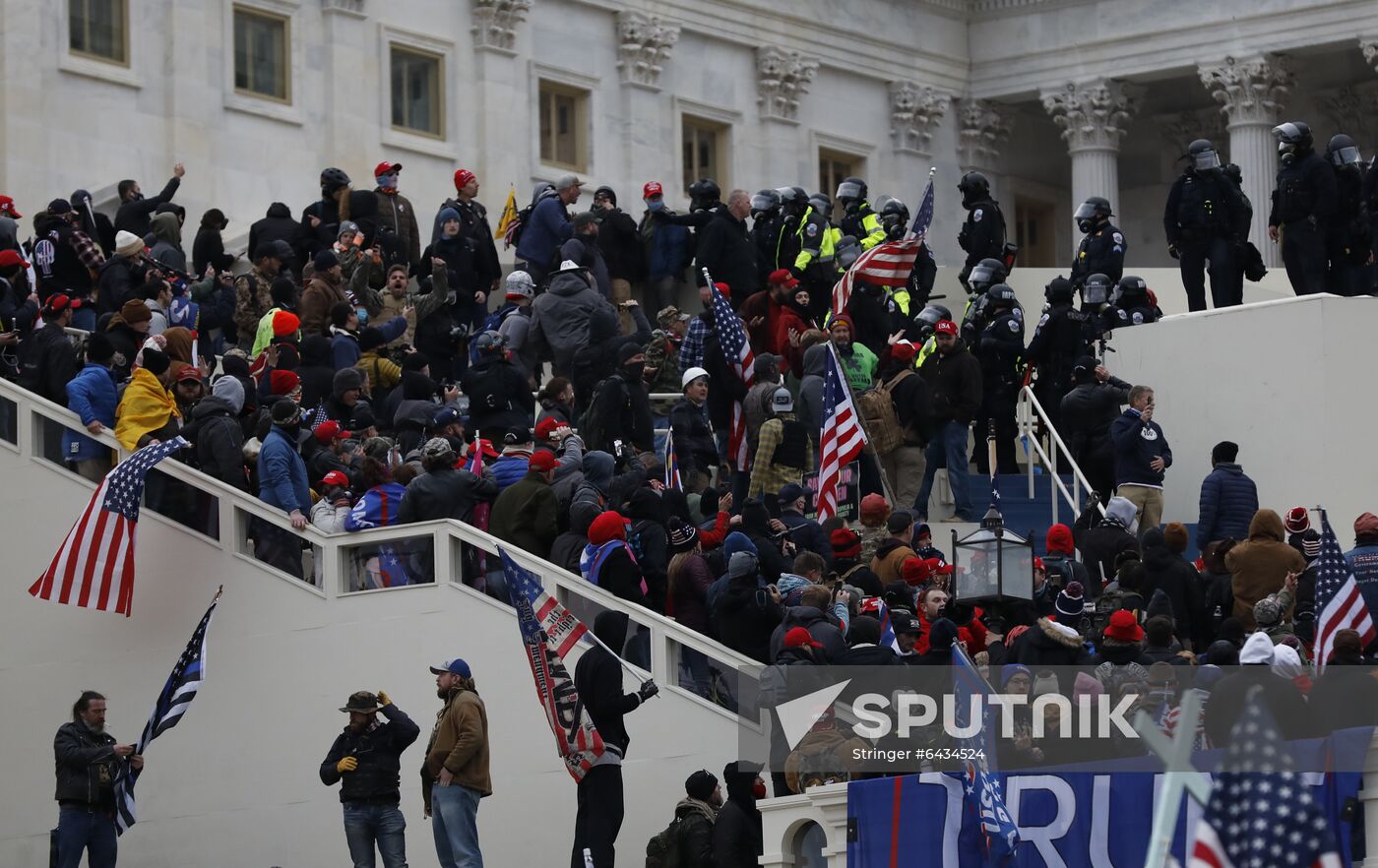US Trump Supporters Rally