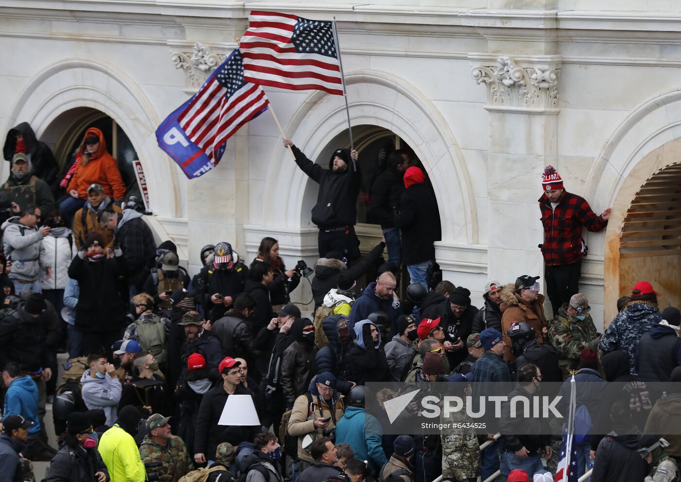US Trump Supporters Rally