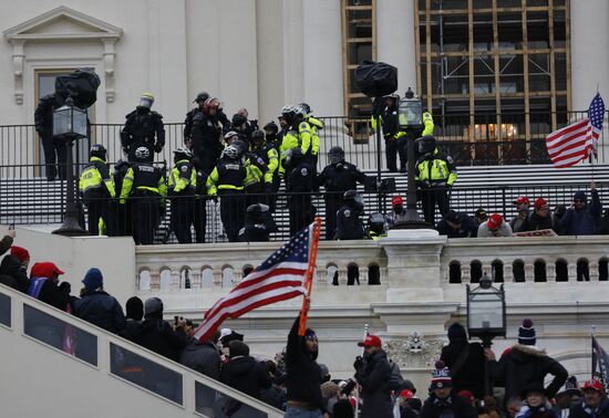 US Trump Supporters Rally