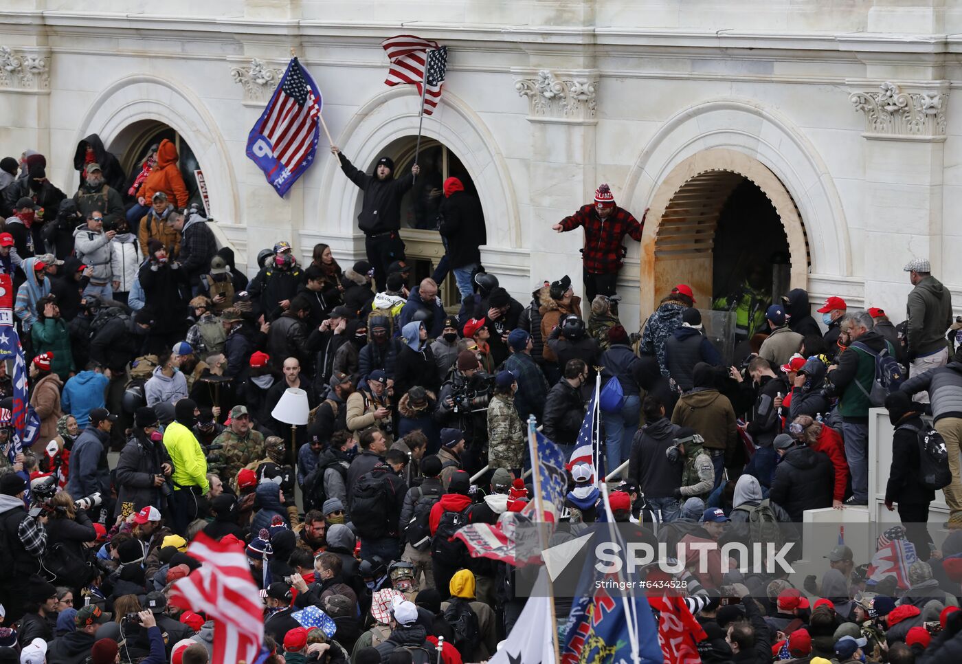 US Trump Supporters Rally