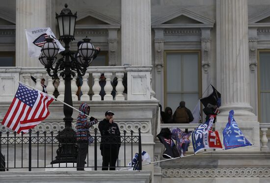 US Trump Supporters Rally