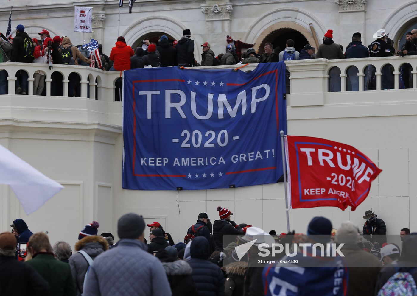 US Trump Supporters Rally