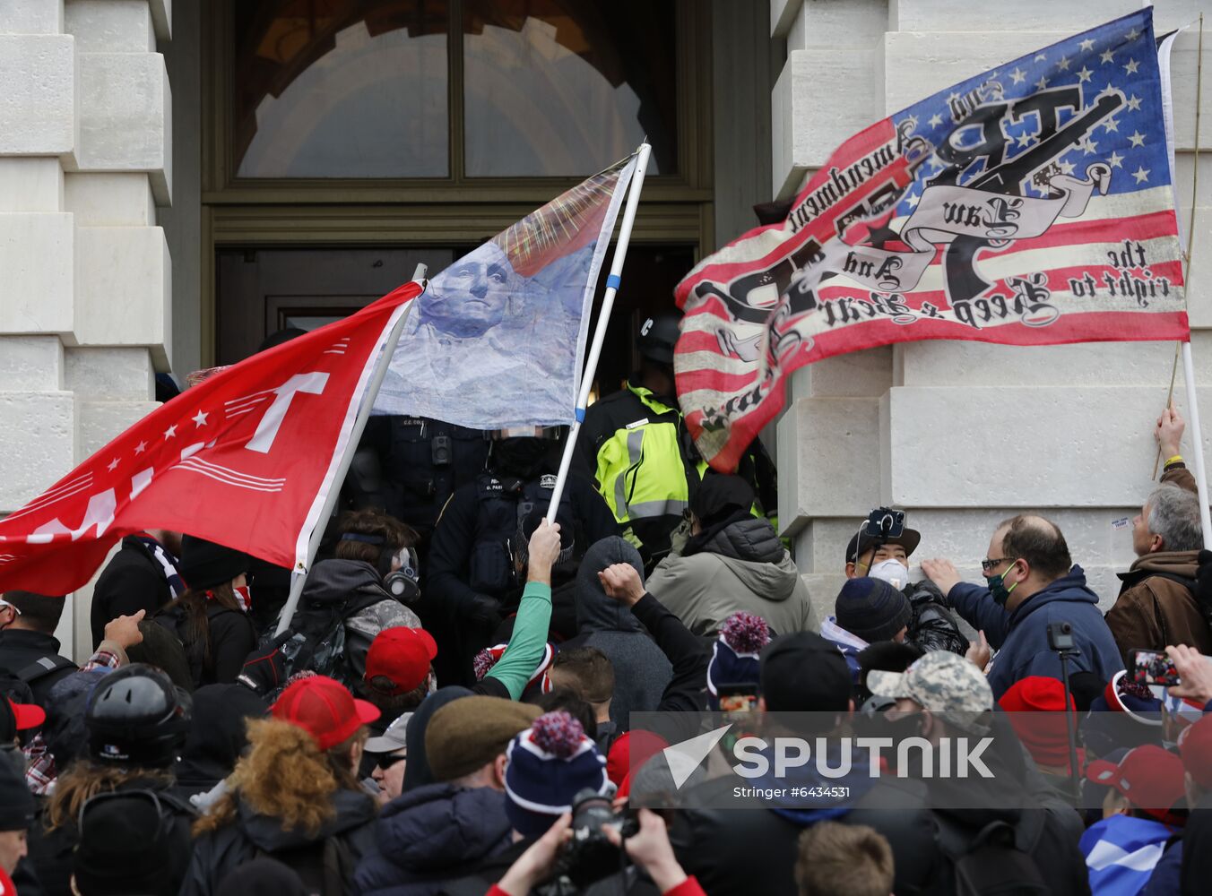 US Trump Supporters Rally