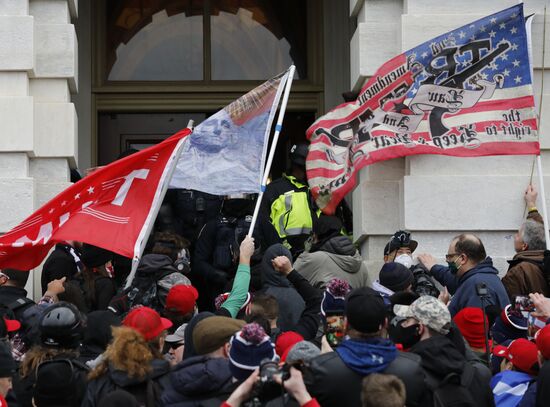 US Trump Supporters Rally