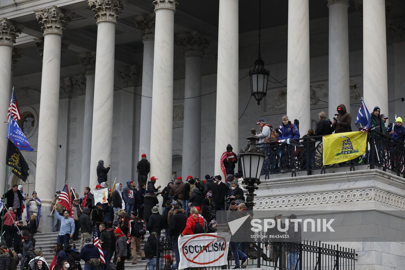 US Trump Supporters Rally