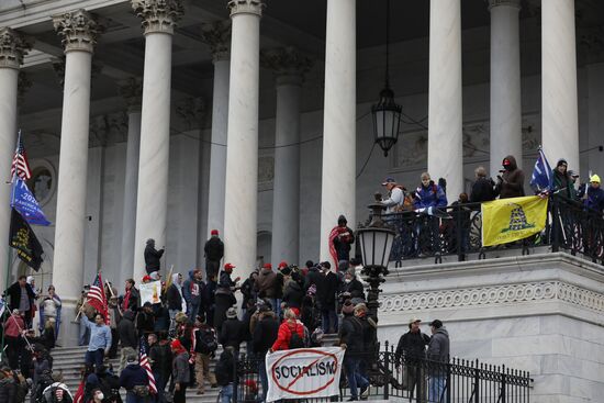 US Trump Supporters Rally