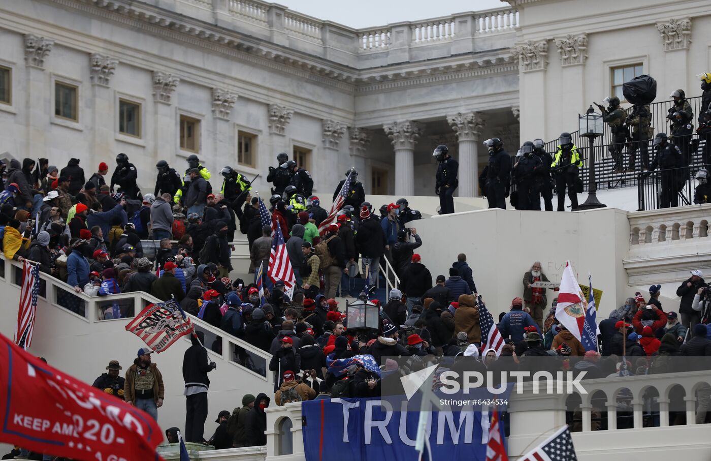 US Trump Supporters Rally