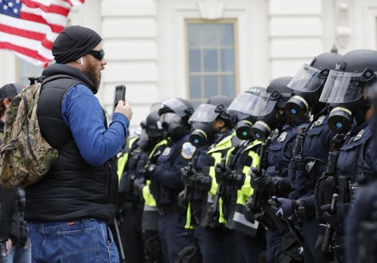 US Trump Supporters Rally