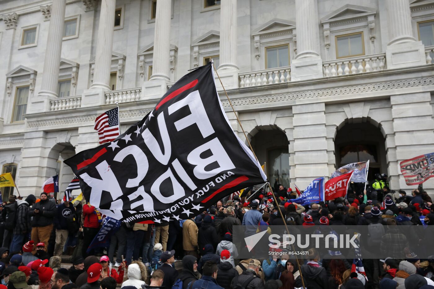 US Trump Supporters Rally