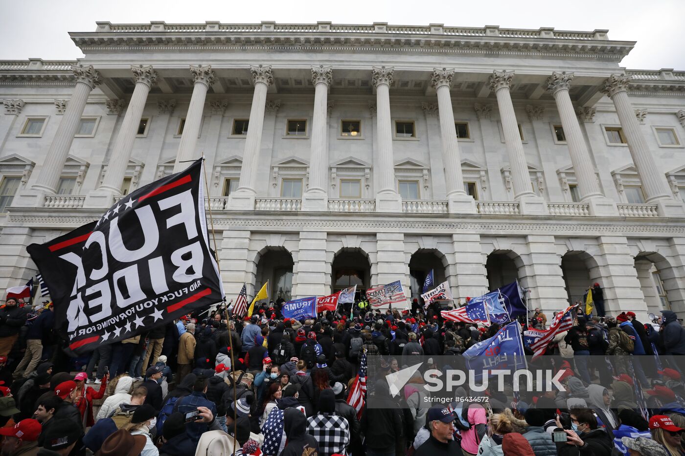 US Trump Supporters Rally