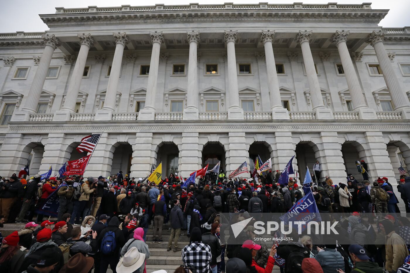 US Trump Supporters Rally