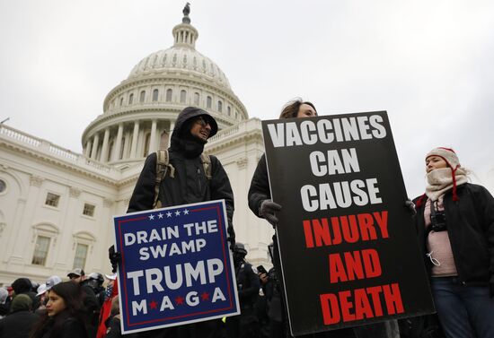 US Trump Supporters Rally