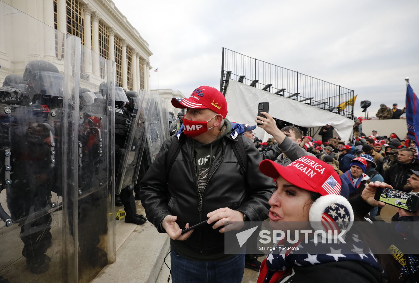 US Trump Supporters Rally