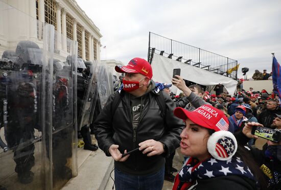 US Trump Supporters Rally