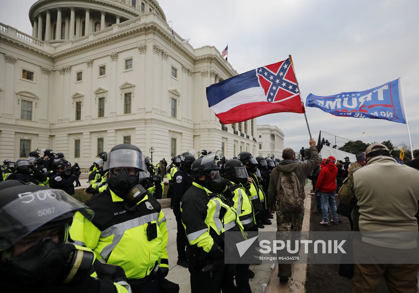 US Trump Supporters Rally