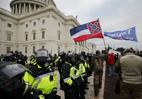 US Trump Supporters Rally