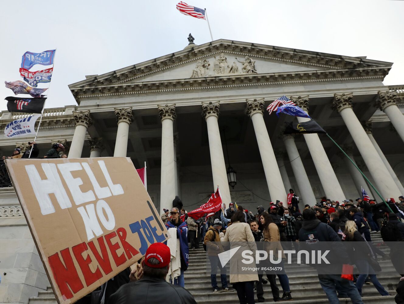 US Trump Supporters Rally
