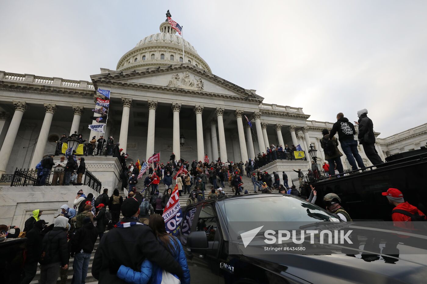 US Trump Supporters Rally