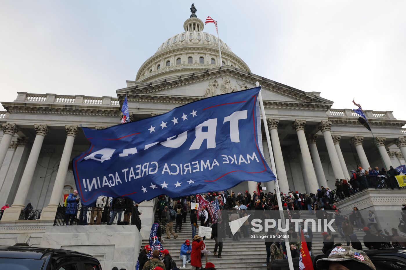 US Trump Supporters Rally