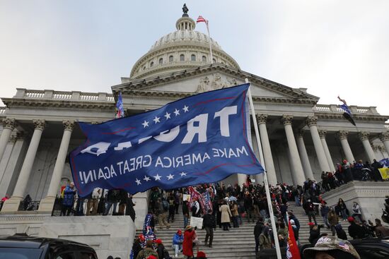 US Trump Supporters Rally