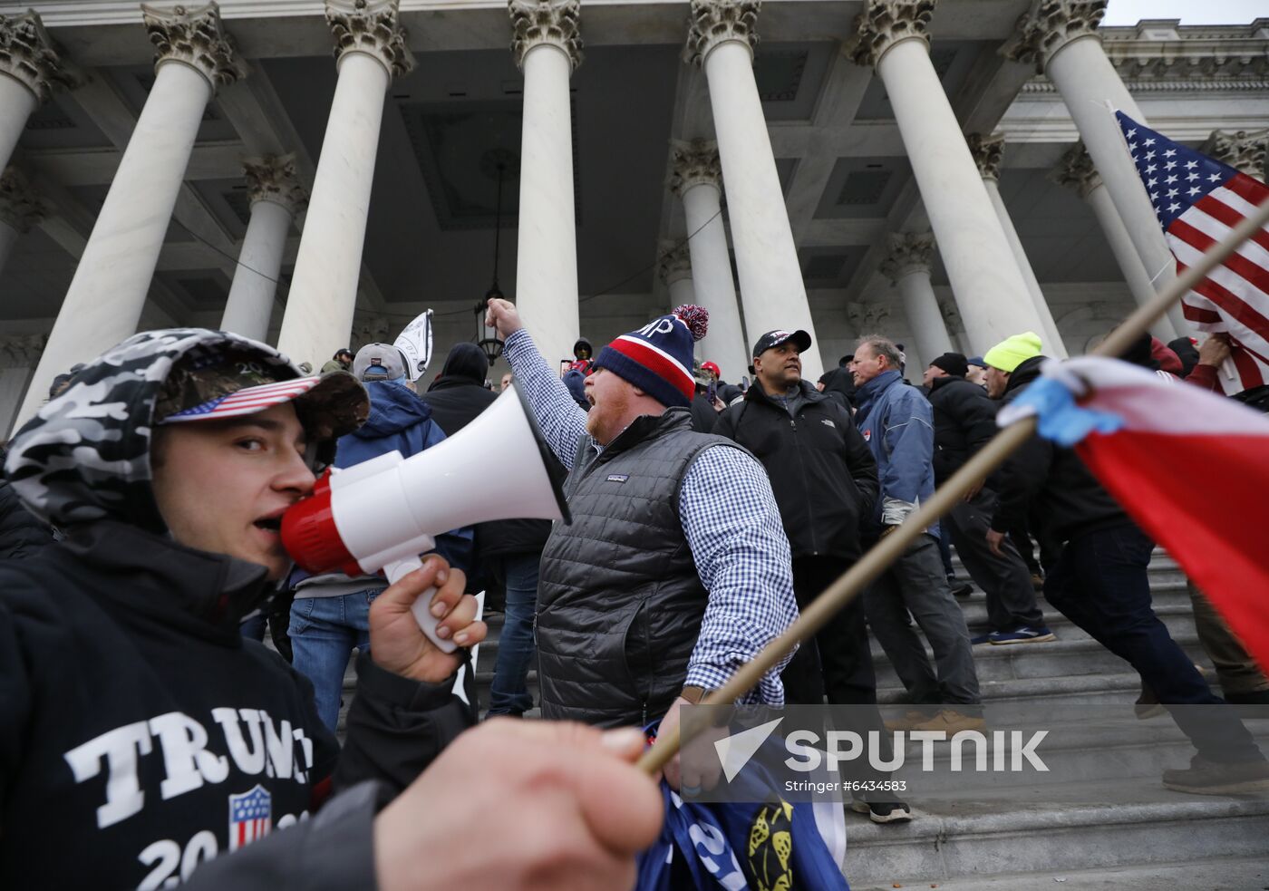 US Trump Supporters Rally