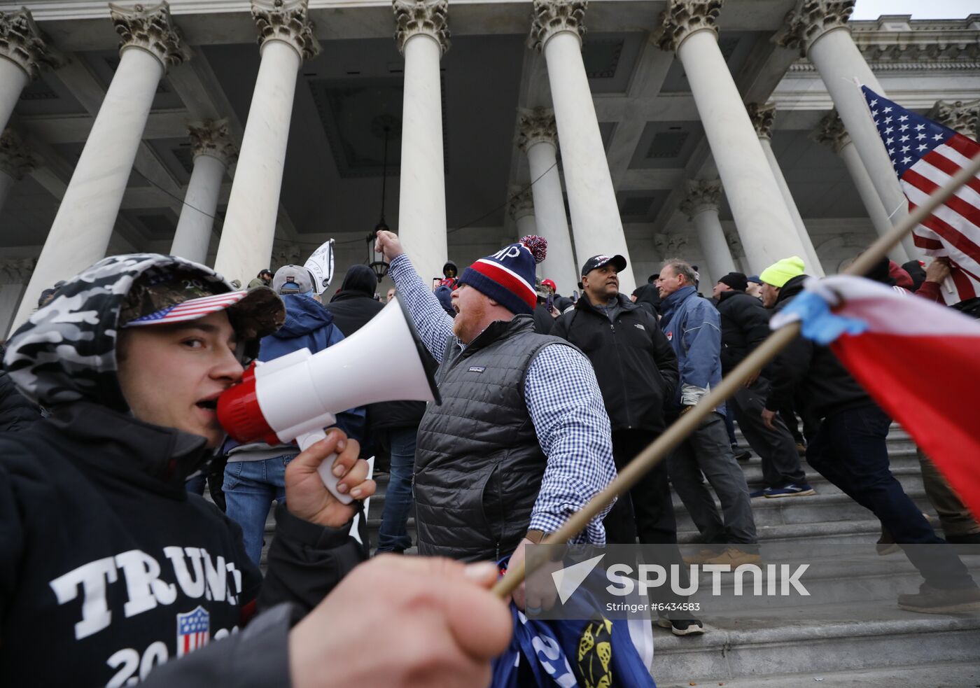 US Trump Supporters Rally
