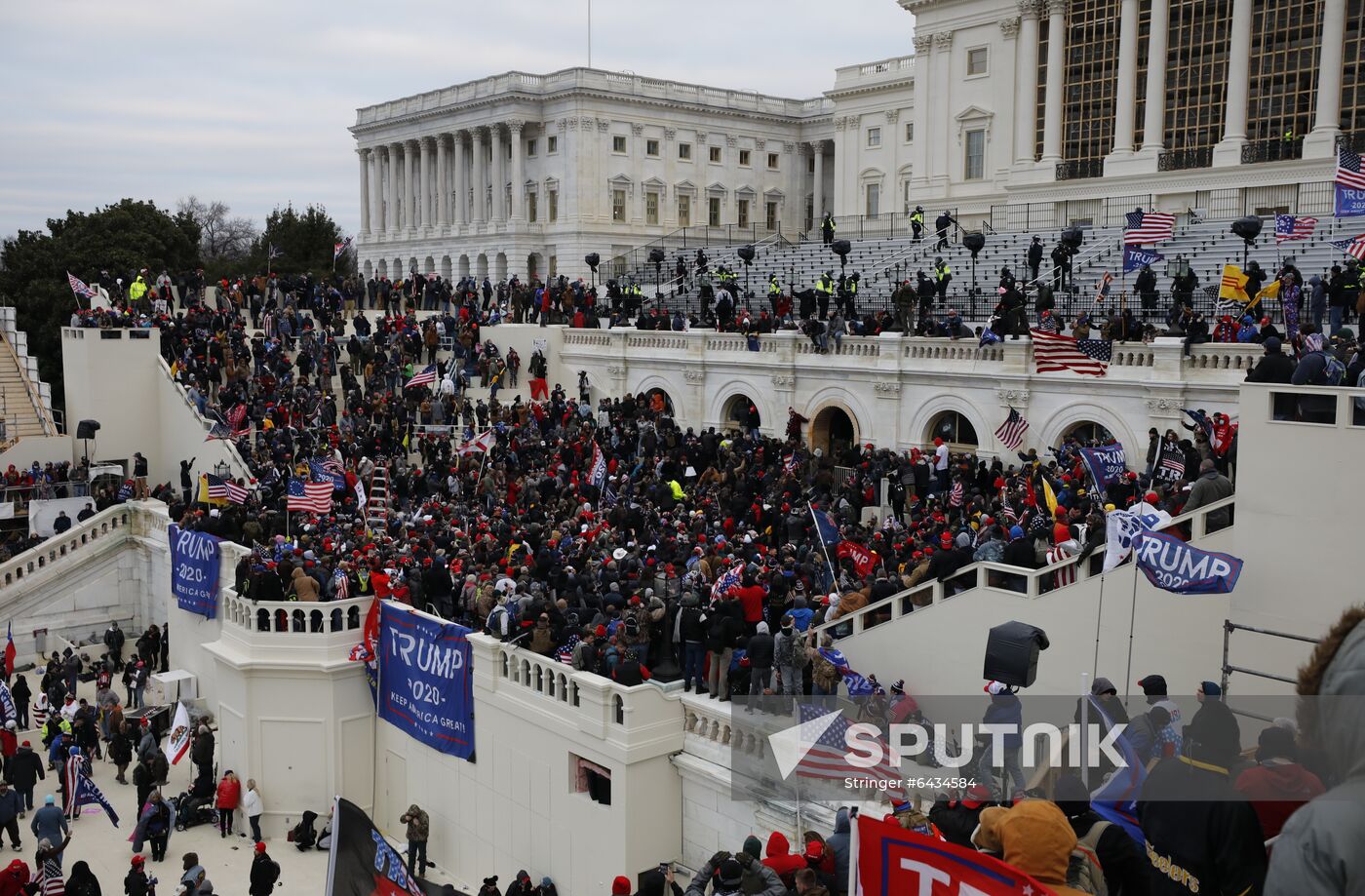US Trump Supporters Rally