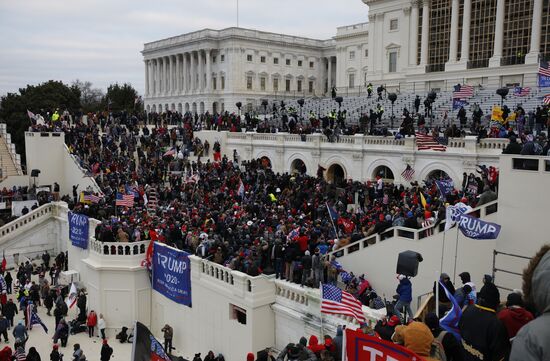 US Trump Supporters Rally