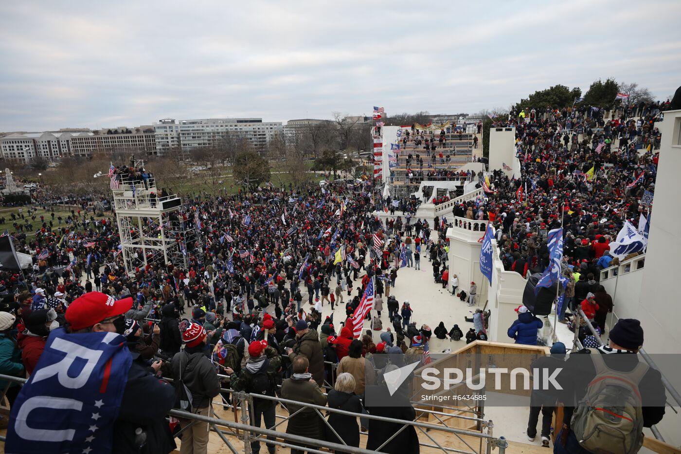 US Trump Supporters Rally