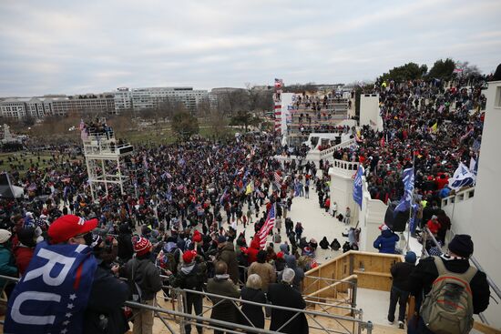 US Trump Supporters Rally