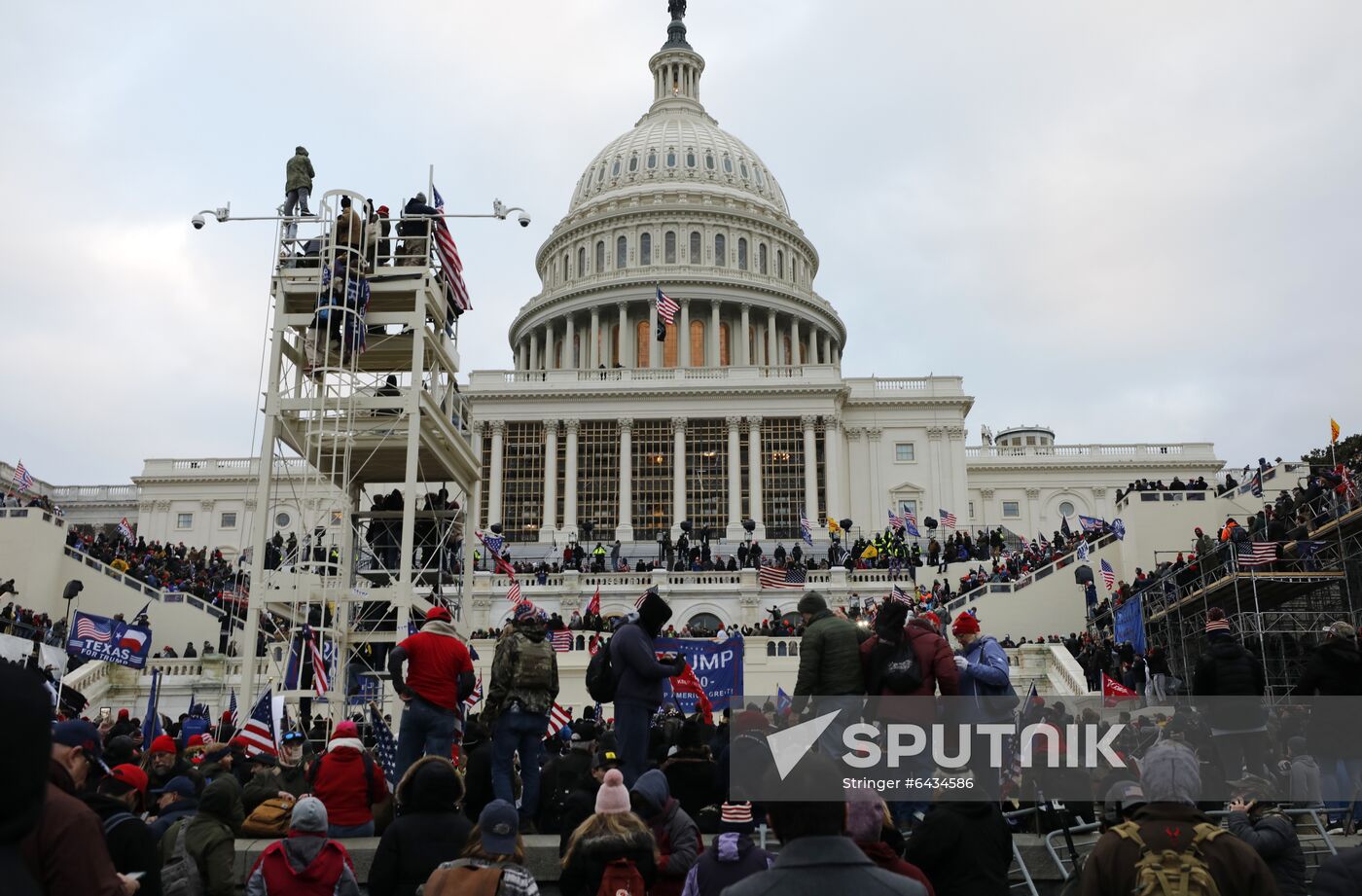 US Trump Supporters Rally