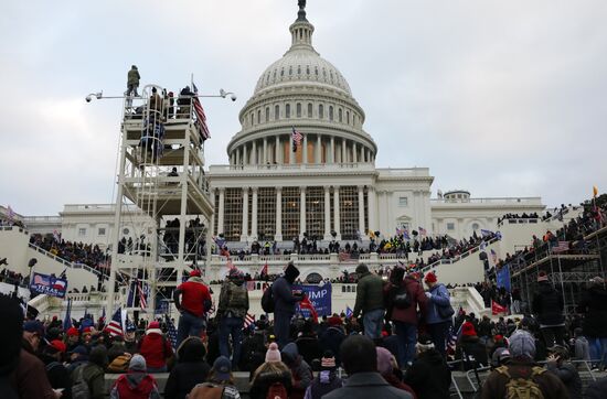 US Trump Supporters Rally