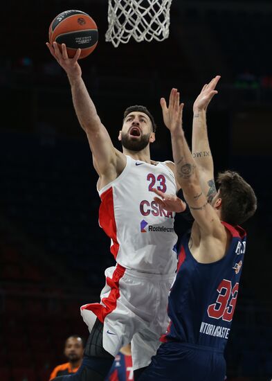 Spain Basketball Euroleague Baskonia - CSKA