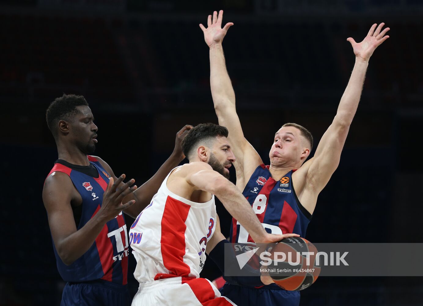 Spain Basketball Euroleague Baskonia - CSKA