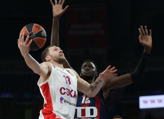 Spain Basketball Euroleague Baskonia - CSKA