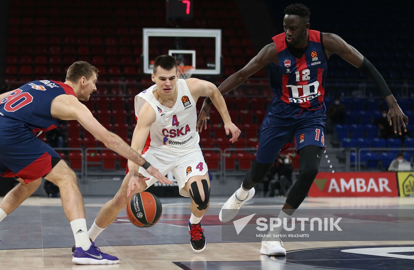 Spain Basketball Euroleague Baskonia - CSKA