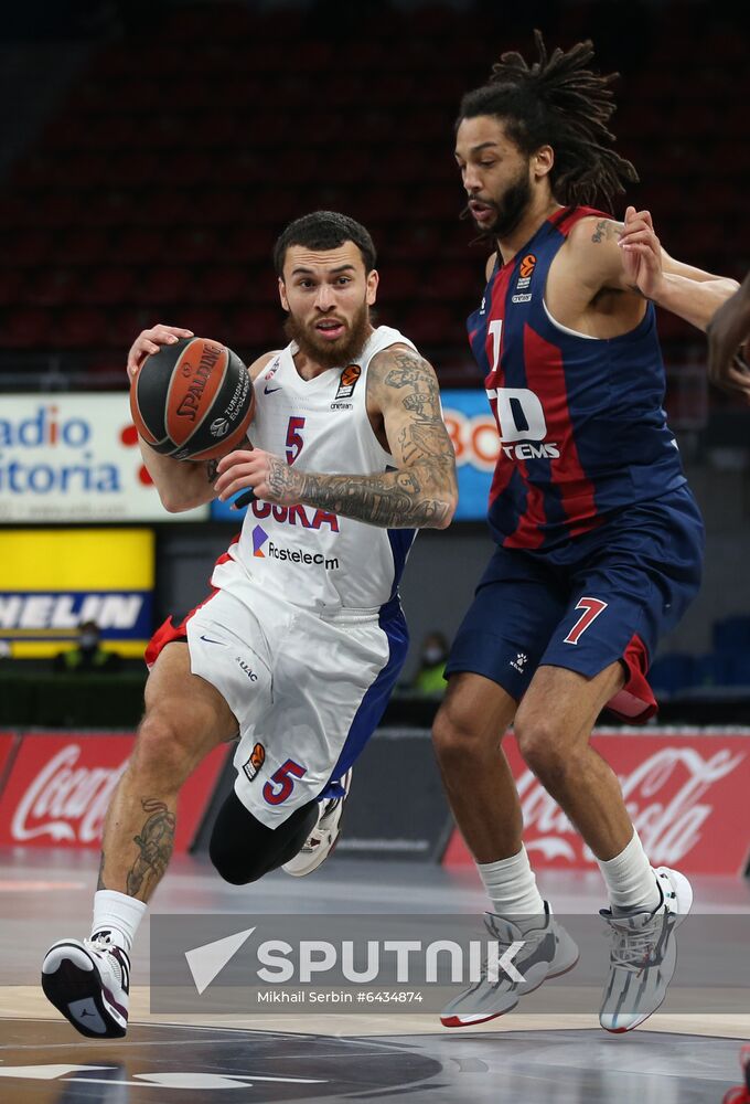 Spain Basketball Euroleague Baskonia - CSKA