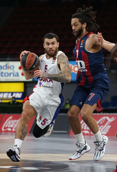 Spain Basketball Euroleague Baskonia - CSKA