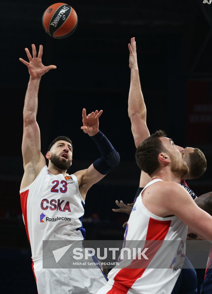 Spain Basketball Euroleague Baskonia - CSKA