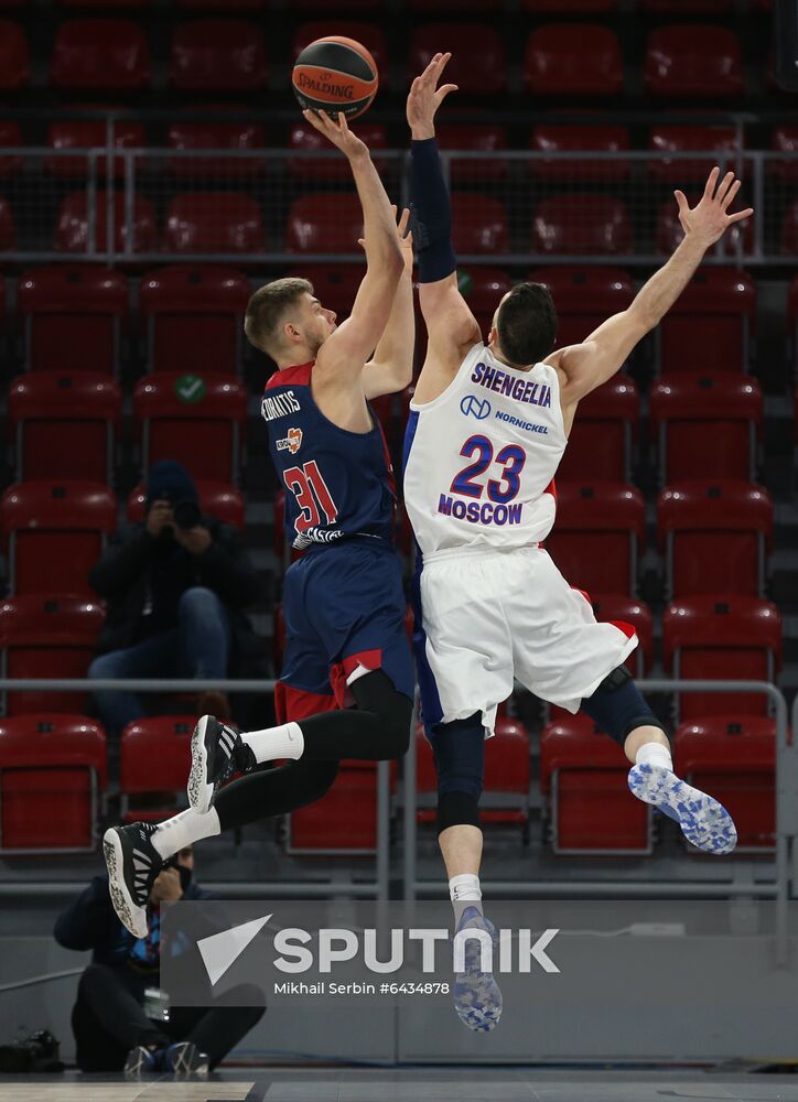 Spain Basketball Euroleague Baskonia - CSKA