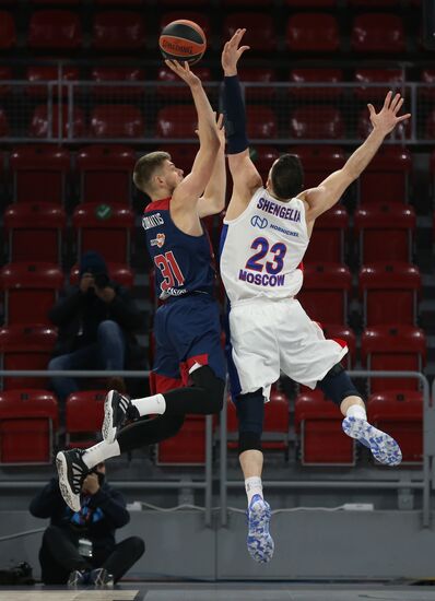 Spain Basketball Euroleague Baskonia - CSKA